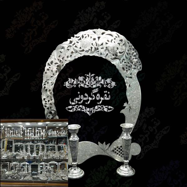 آینه و شمعدان ورقی